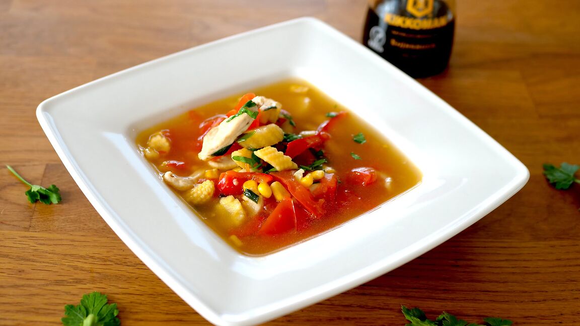 Rosół z Kurczaka z Kukurydzą